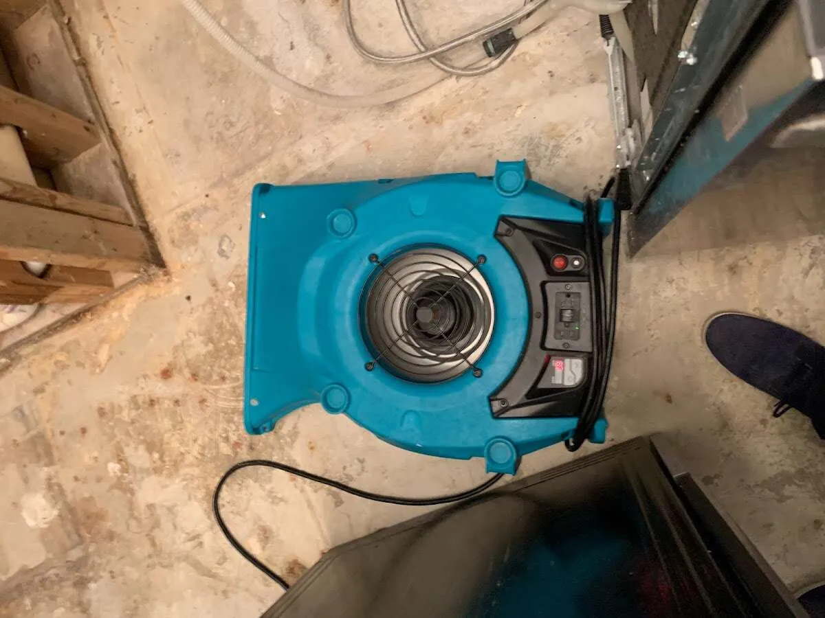 Air mover drying equipment for Mold Remediation & Removal in Houghton